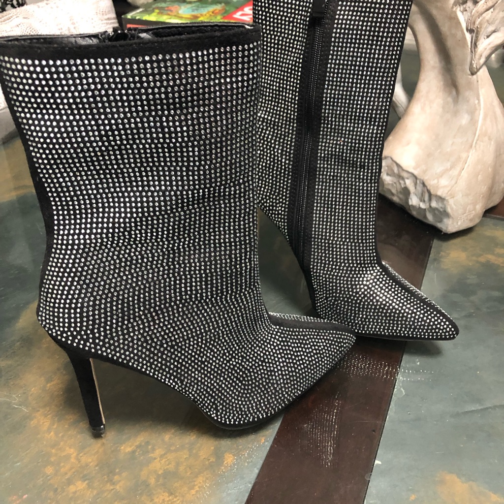 Rhinestone Boots